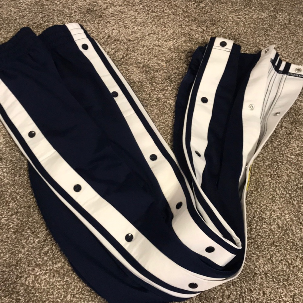 vtg adidas button up sweatpants